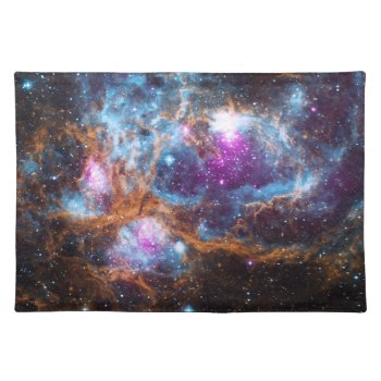 Lobster Nebula - Cosmic Winter Wonderland Cloth Placemat by SpacePhotography at Zazzle