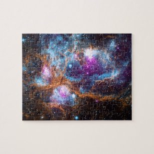 Lobster Nebula - Cosmic Winter Wonderland Jigsaw Puzzle