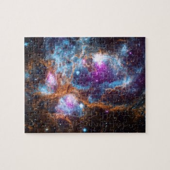 Lobster Nebula - Cosmic Winter Wonderland Jigsaw Puzzle by SpacePhotography at Zazzle