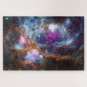 Lobster Nebula - Cosmic Winter Wonderland Jigsaw Puzzle