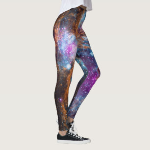 Lobster Nebula - Cosmic Winter Wonderland Leggings