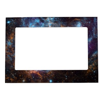 Lobster Nebula - Cosmic Winter Wonderland Magnetic Frame by SpacePhotography at Zazzle