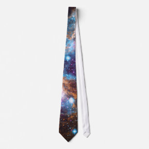 Lobster Nebula - Cosmic Winter Wonderland Neck Tie