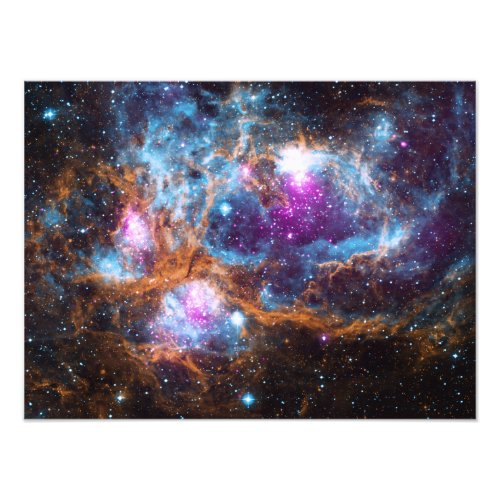 Lobster Nebula _ Cosmic Winter Wonderland Photo Print