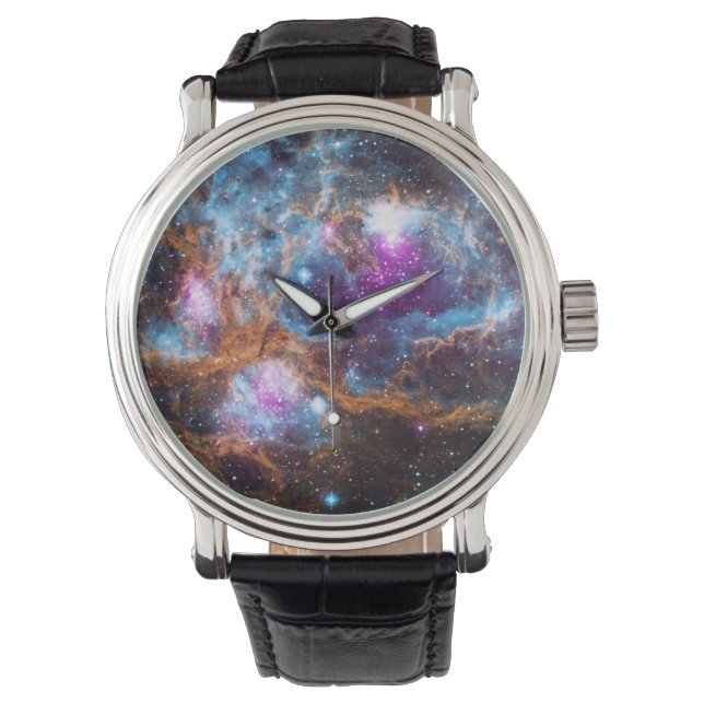 Lobster Nebula - Cosmic Winter Wonderland Watch (Front)