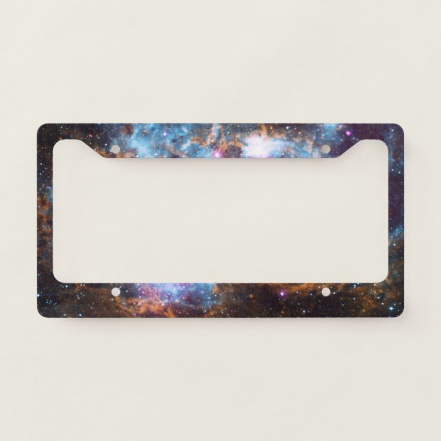 Lobster Nebula License Plate Frame (Front)