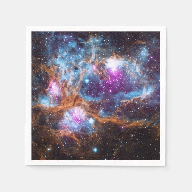 Lobster Nebula Napkins (Front)