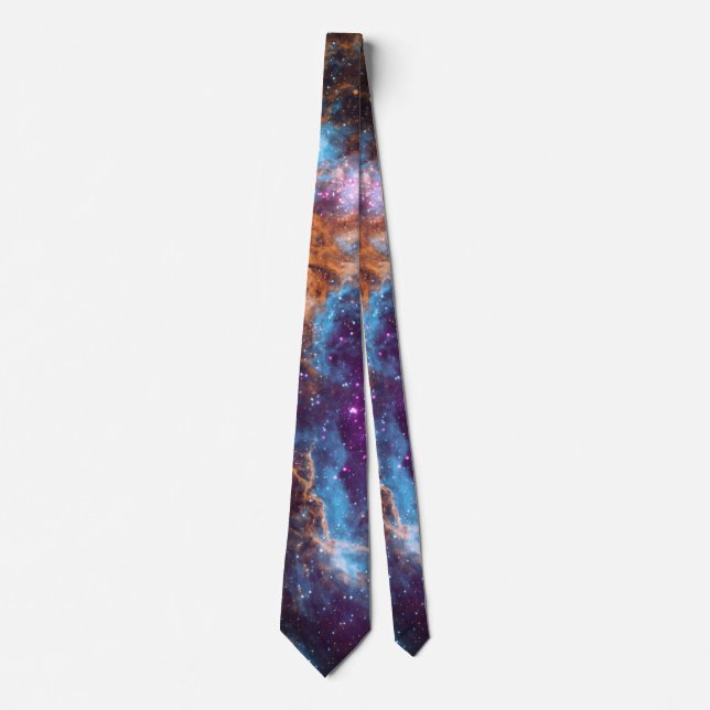 Lobster Nebula Neck Tie (Front)