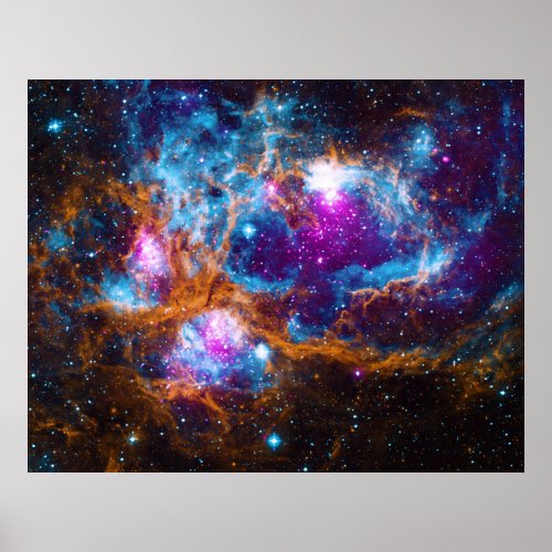 Lobster Nebula or NGC 6357 ZGOA Poster