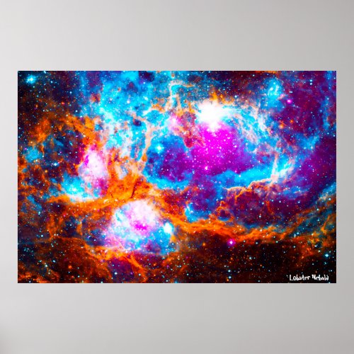Lobster Nebula Poster