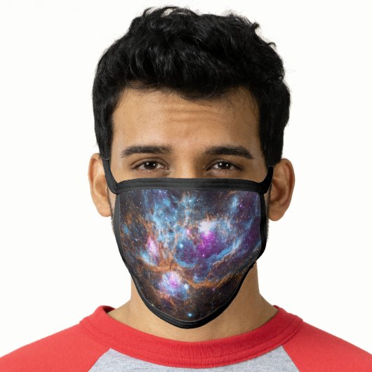 Lobster Nebula Space Face Mask (Worn Him)