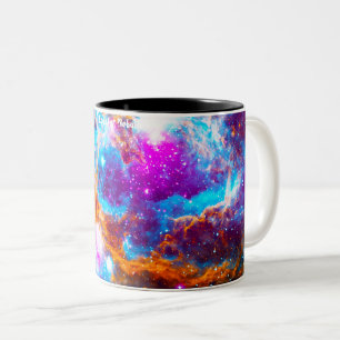 Lobster Nebula Two-Tone Coffee Mug