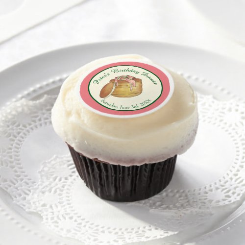 Lobster Newburg Newberg Seafood Dish Dinner Party Edible Frosting Rounds