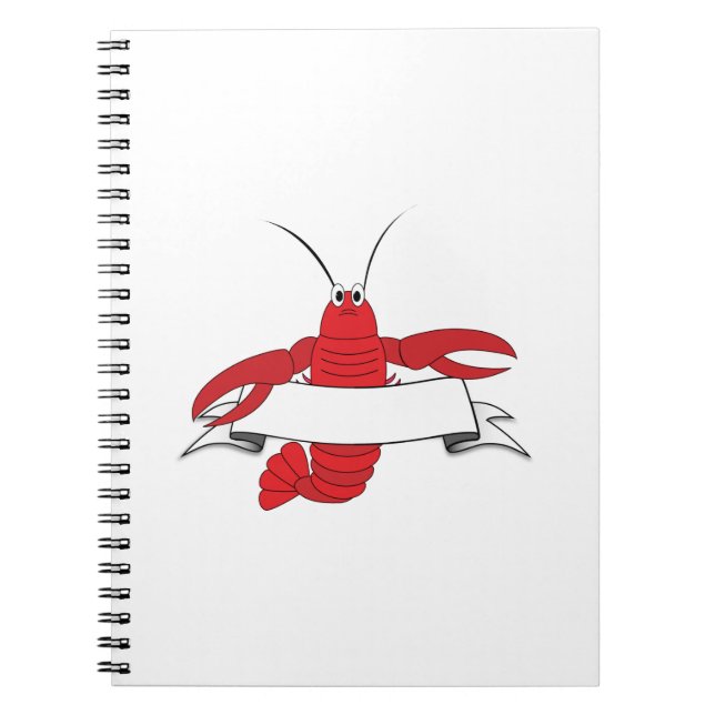 Lobster Notebook (Front)