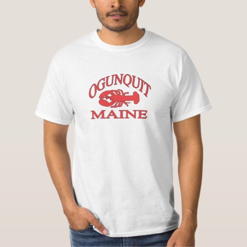 Lobster Ogunquit Maine T_Shirt