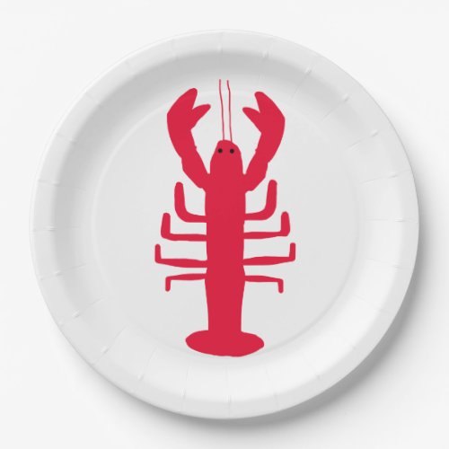 Lobster Paper Plate