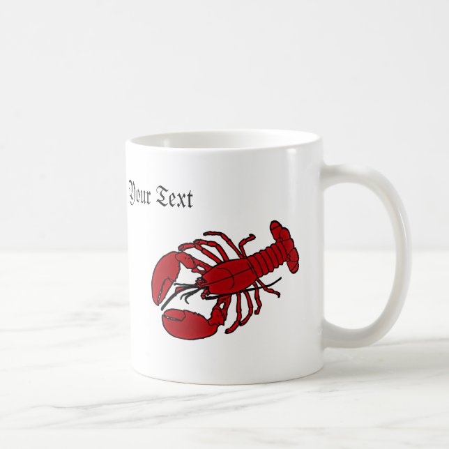 Lobster Personalized Mug (Right)