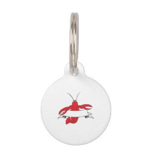 Lobster Pet ID Tag