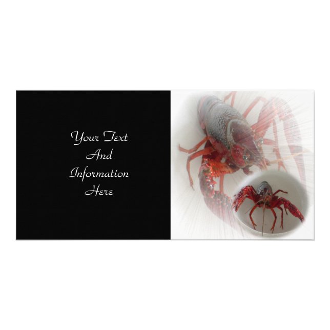 Lobster Photo Card (Front)