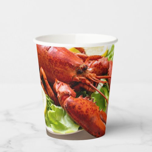 Lobster Photo Paper Cups
