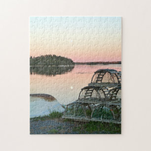 Lobster Pots Nova Scotia. Jigsaw Puzzle