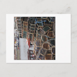 Lobster Pots Postcard
