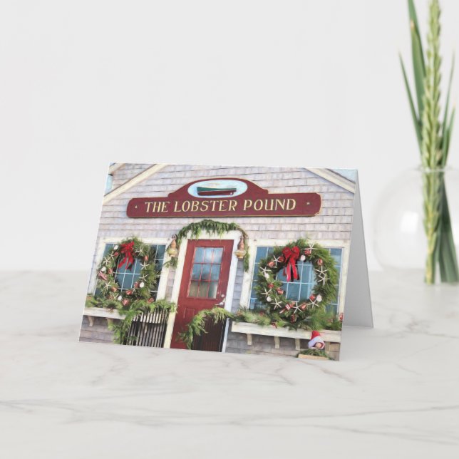 Lobster Pound holidays Card (Front)