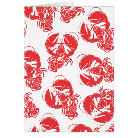 lobster print cards (Front)