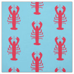 Lobster Print Fabric