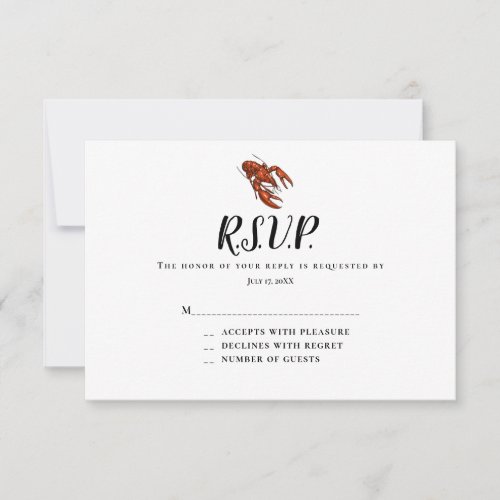 Lobster Response Cards