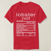 lobster roll Nutrition Facts label