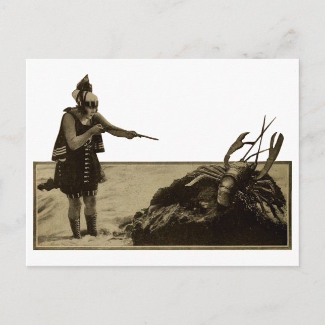 "Lobster Season" Postcard (Front)