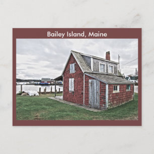 Lobster Shack, Bailey Island, Maine Postcard