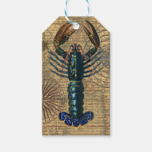 Lobster Shellfish Seafood Maine Classic Ocean Gift Tags