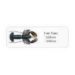Lobster Shellfish Seafood Maine Classic Ocean Label