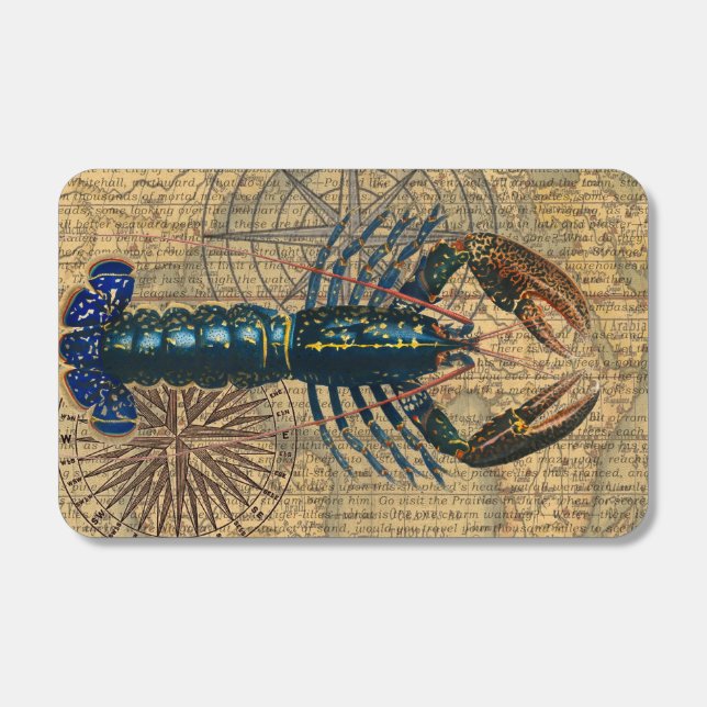 Lobster Shellfish Seafood Maine Classic Ocean Matchboxes (Front)