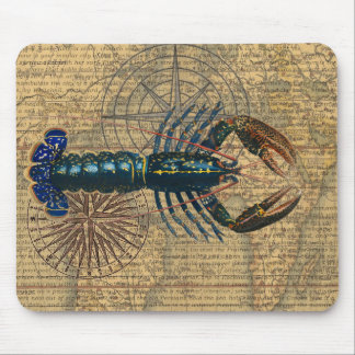 Lobster Shellfish Seafood Maine Classic Ocean Mouse Pad
