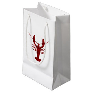 Lobster Silhouette Small Gift Bag
