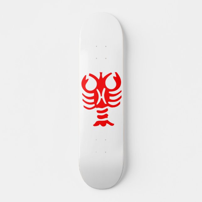 lobster Skateboard Deck (Front)