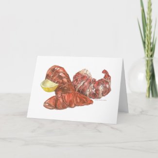 Lobster Tail Card