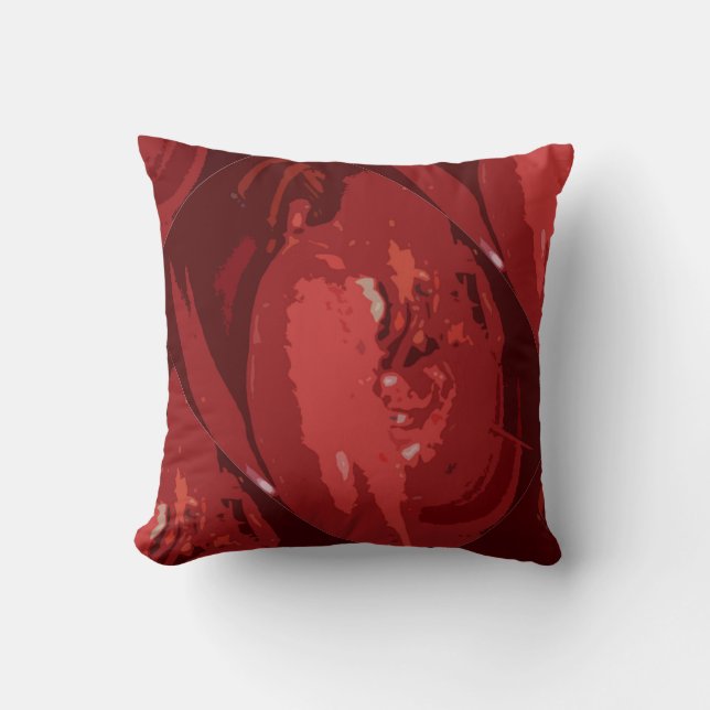 Lobster Throw Pillow (Front)