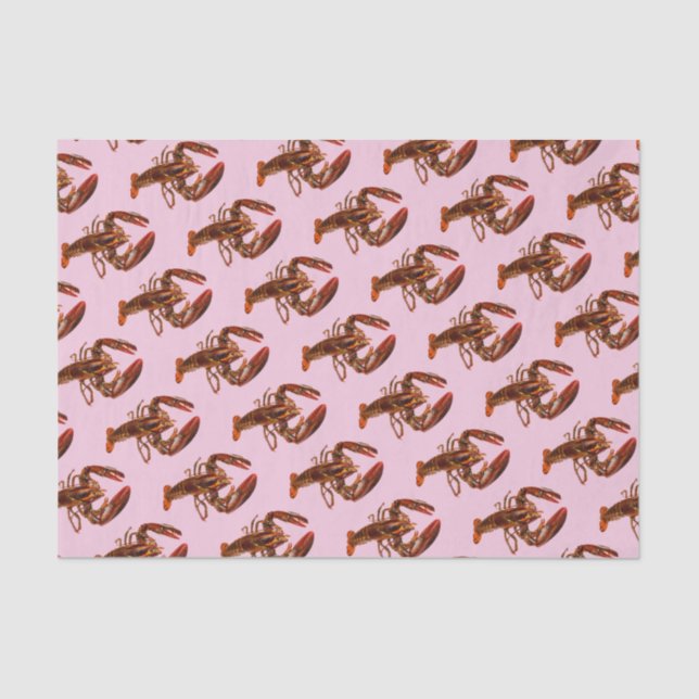 Lobster Tissue Paper (Front)