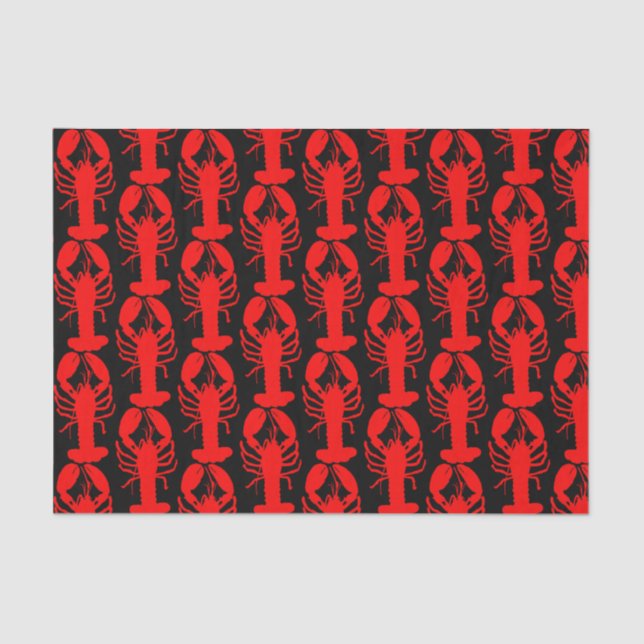 Lobster Tissue Paper (Front)