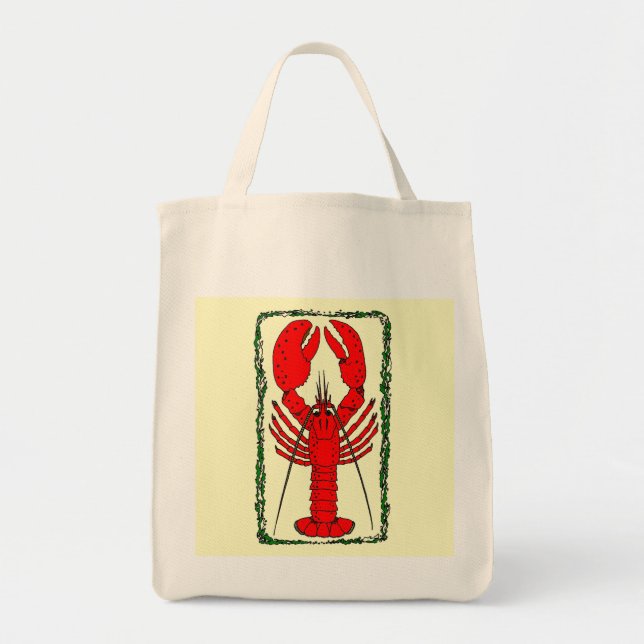 Lobster Tote Bag (Front)