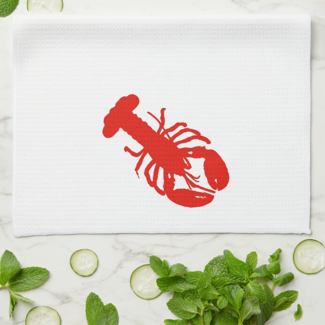 Lobster Towel (Folded)