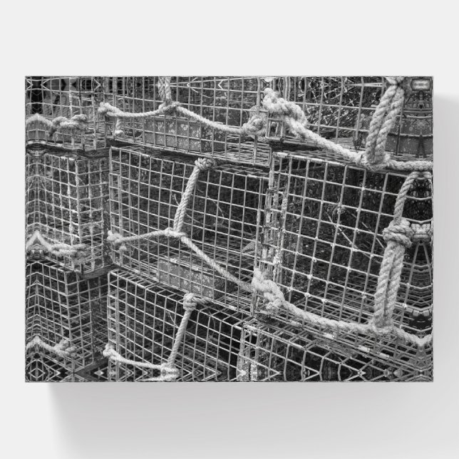 Lobster Trap Stack Paperweight (Front)