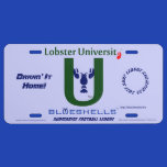 Lobster U™ Official SubF League License Plate