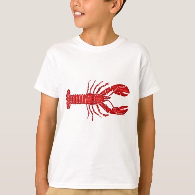 Lobster Vector T-Shirt (Front)