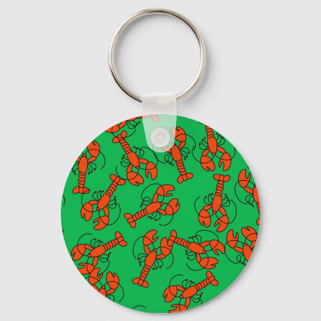 Lobster Wallpaper Keychain (Front)