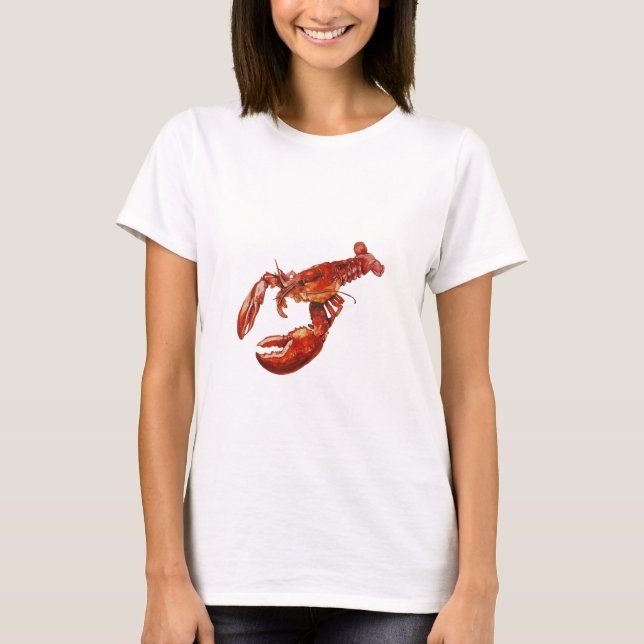 Lobster watercolor T-Shirt (Front)